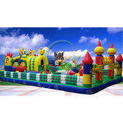 cartoon paradise inflatable amusement park